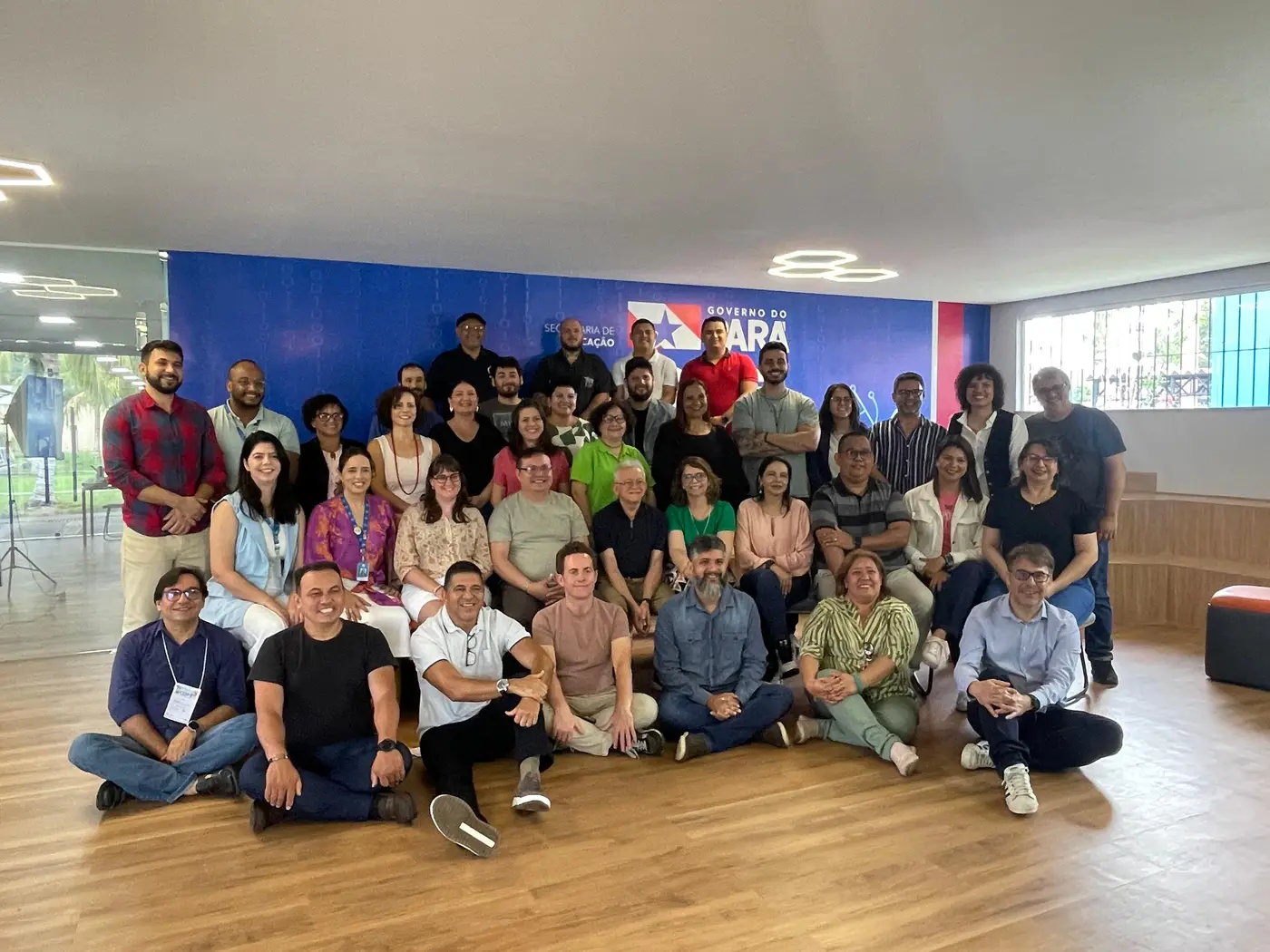 A formação integra um curso híbrido, com uma etapa teórica online realizada anteriormente e o módulo presencial em Belém
