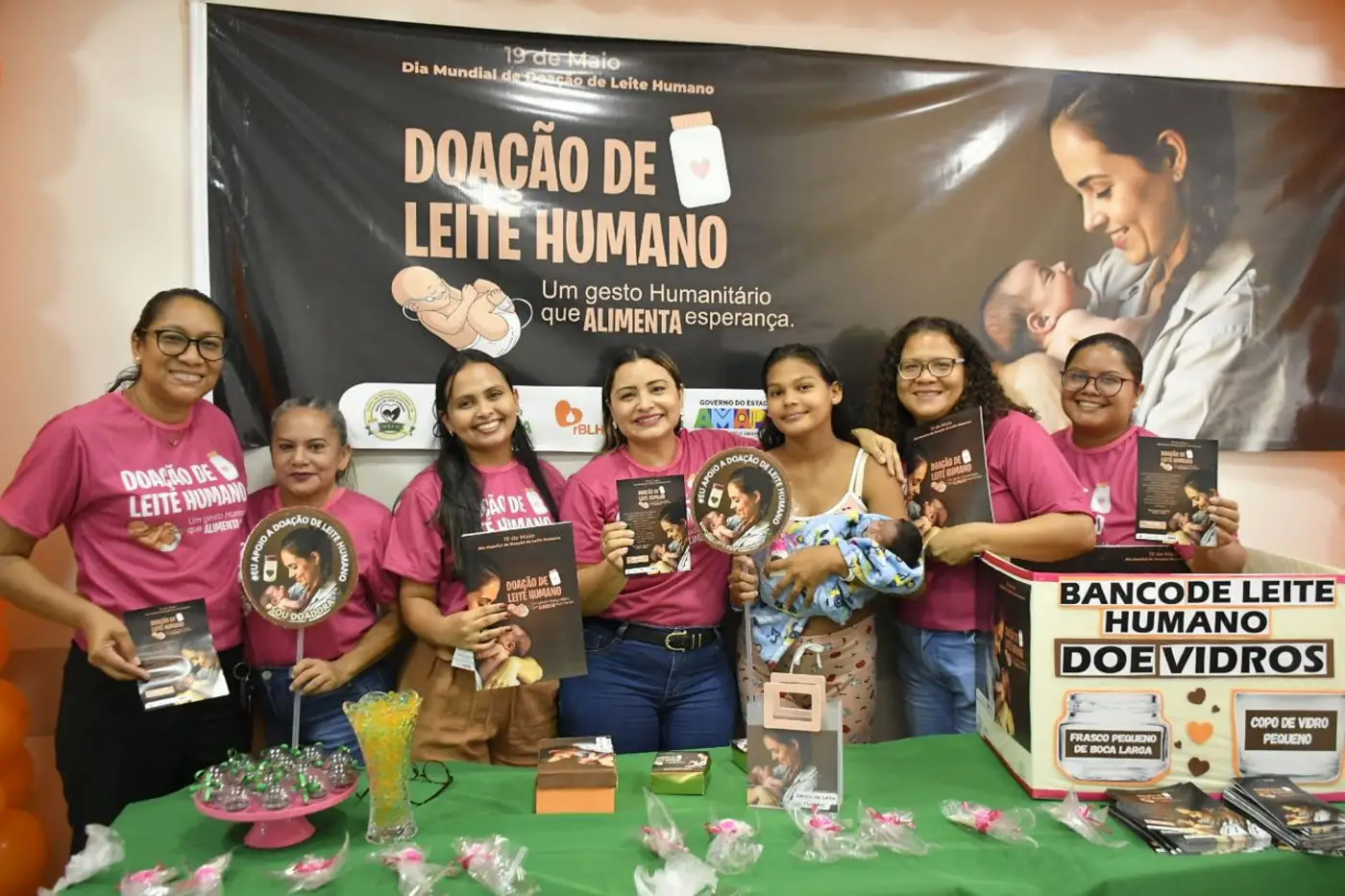 Ação fortalece a cultura da doação e homenageia quem oferece o alimento mais valioso do mundo: o leite materno