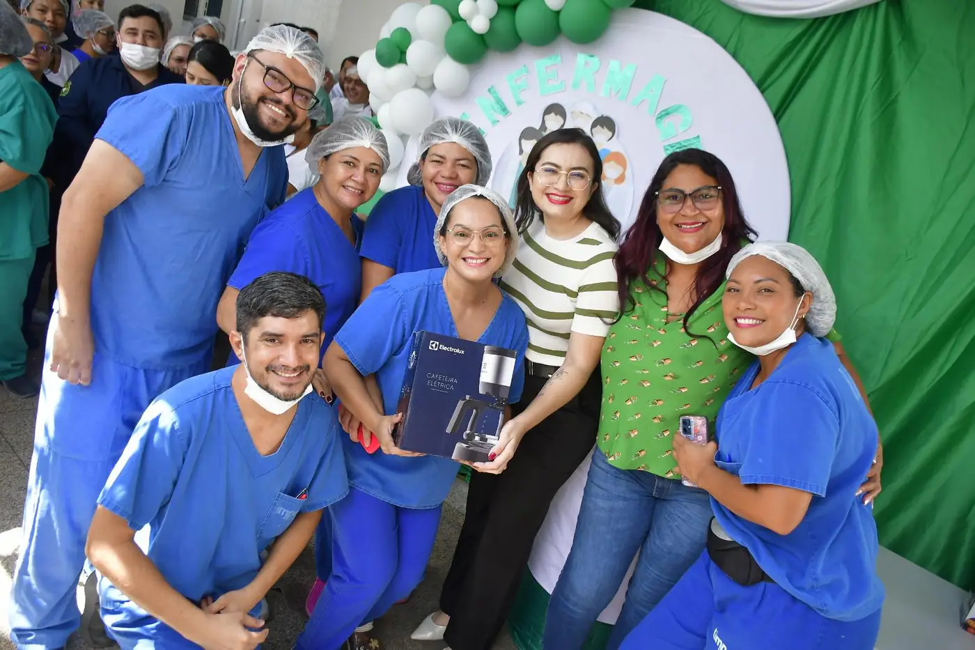 Semana da Enfermagem contou com várias atividades e homenagens aos servidores do Hospital de Emergência de Macapá