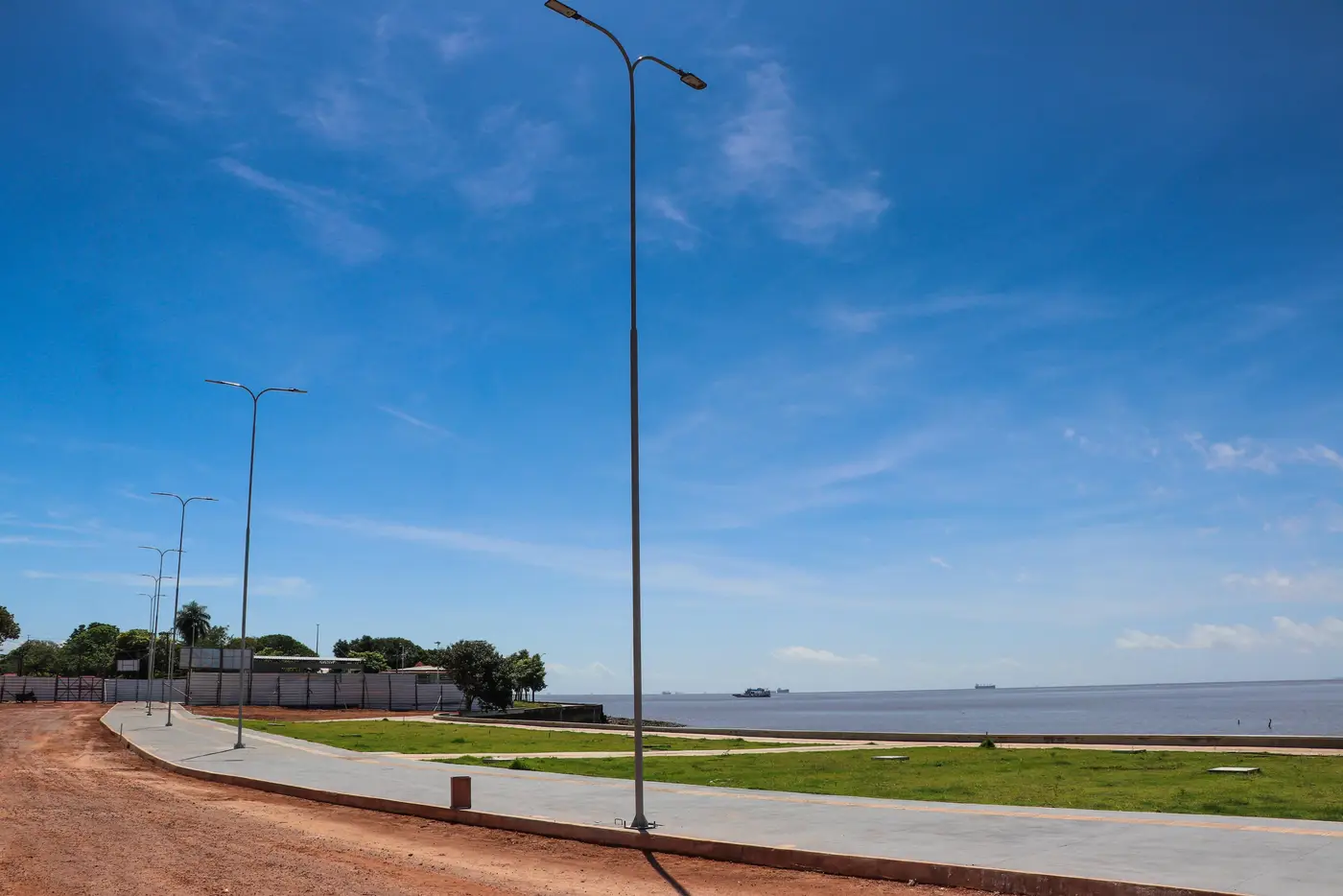 A obra segue um cronograma de ações e o local começa a ser estruturado como novo complexo turístico