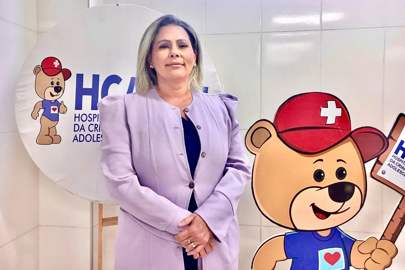 Médica pediátrica Patrícia do Vale, do Núcleo Interno de Regulação do HCA/PAI