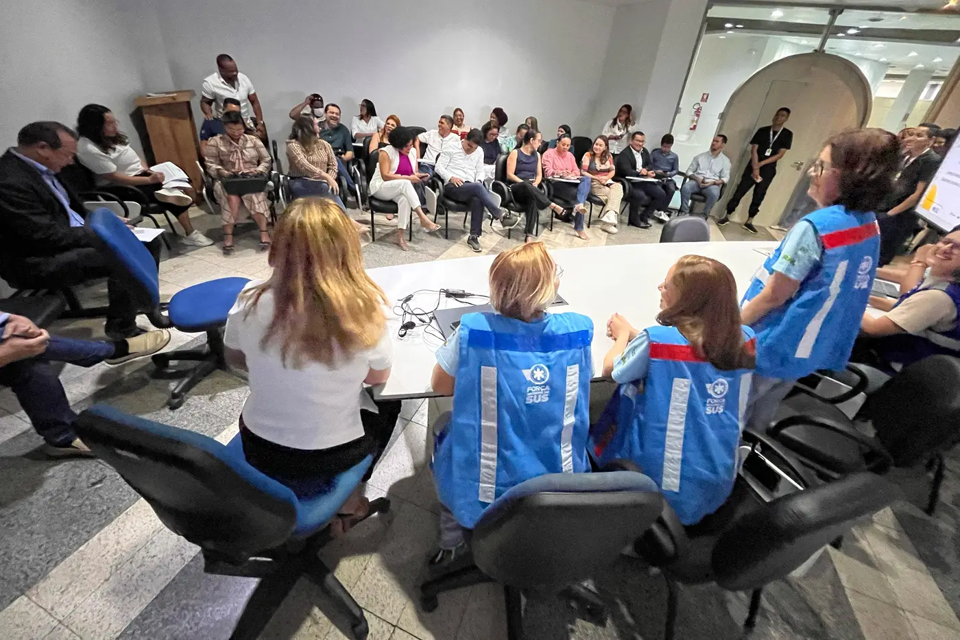 Formada por técnicos do Ministério da Saúde, a equipe se une aos profissionais do Amapá para um diagnóstico situacional