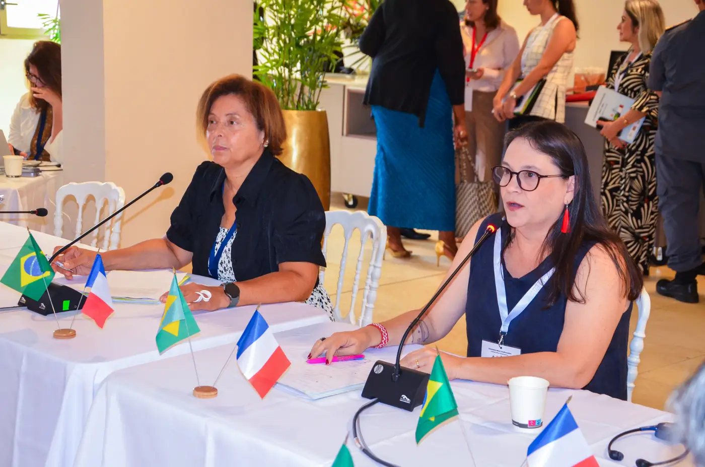 Clícia Vieira Di Miceli, secretária de Cultura do Amapá, evidenciou as conquistas do setor cultural da região de fronteira