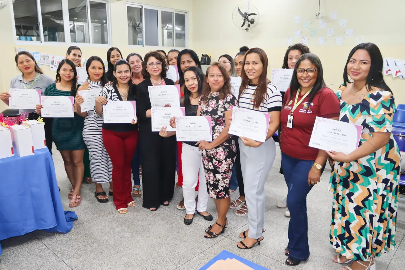 Além das técnicas e teorias do curso, moradoras foram ensinadas a usar o marketing digital para empreender no ramo