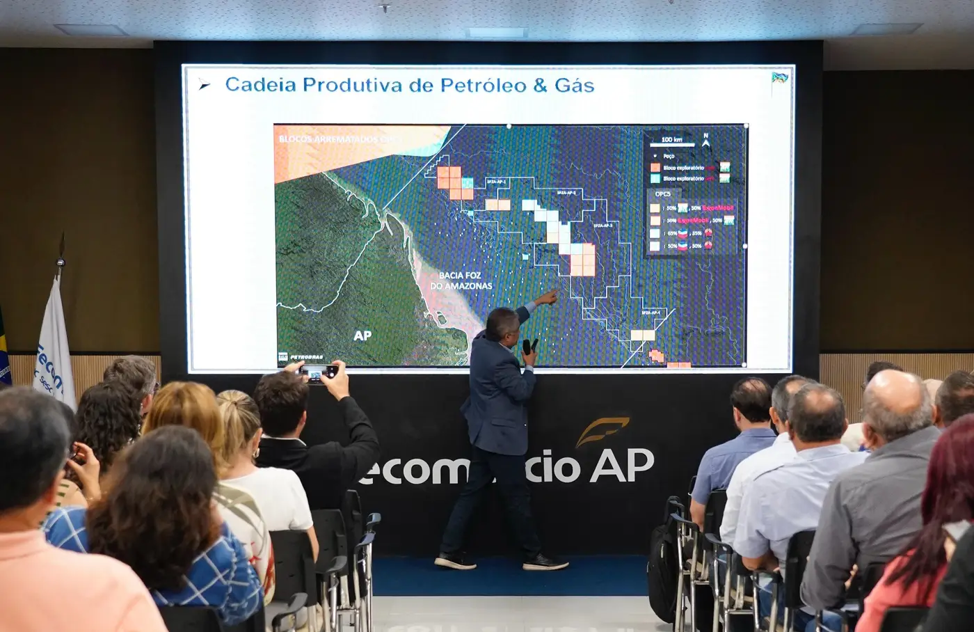 Governo do Amapá apresenta possibilidades ao comércio local com a chegada da cadeia de petróleo e gás