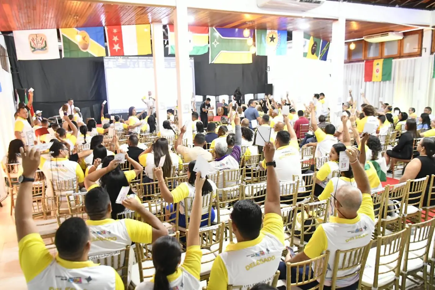 Participação ativa dos participantes da Conferência