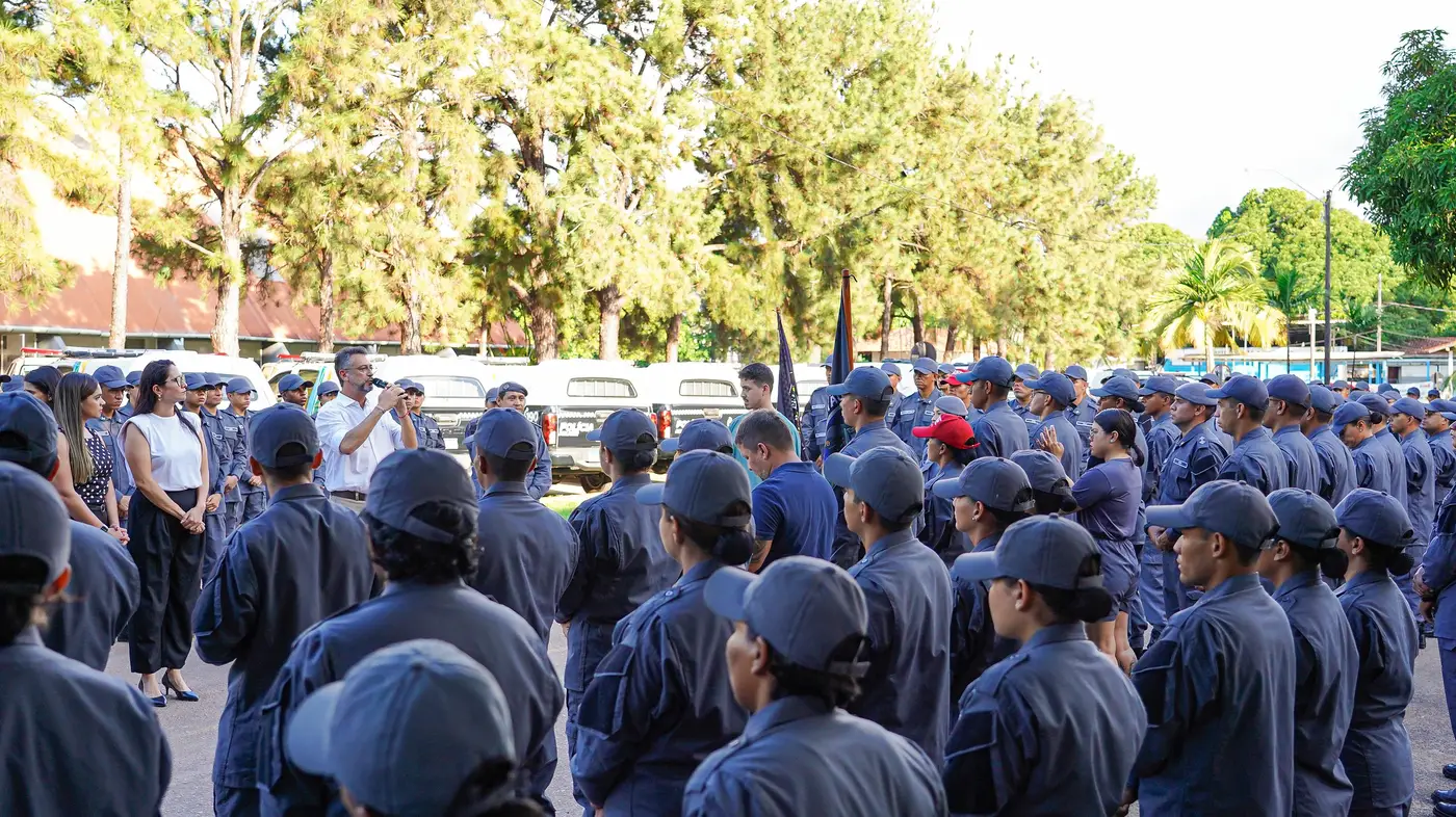 Concurso público que vai formar novos oficiais combatentes da Polícia Militar, reforçando o efetivo e a segurança no estado
