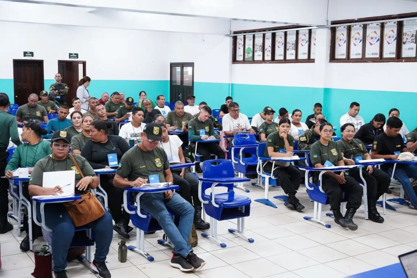 Palestra busca fortalecer a atuação dos guardas-parques como agentes multiplicadores de práticas sustentáveis
