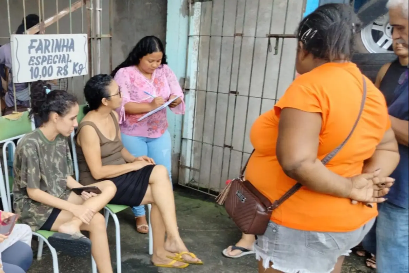 A equipe da Seas realizou todo o levantamento social das famílias