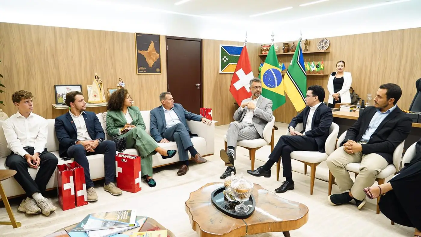 A construção de sinergias para a COP30 foi um dos temas da visita