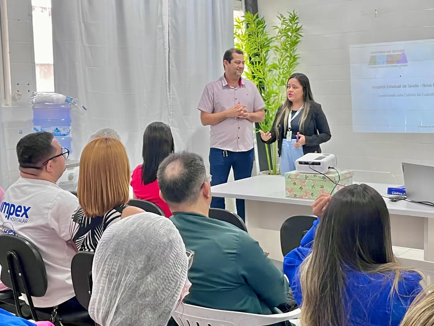 O projeto avança com capacitação da equipe multiprofissional e definição dos fluxos de atendimento