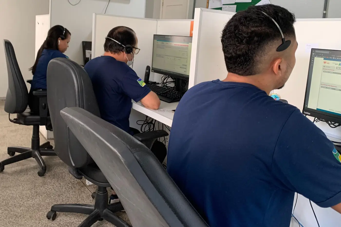 Conforme o relatório, foram realizados 7.019 atendimentos com envio de viaturas