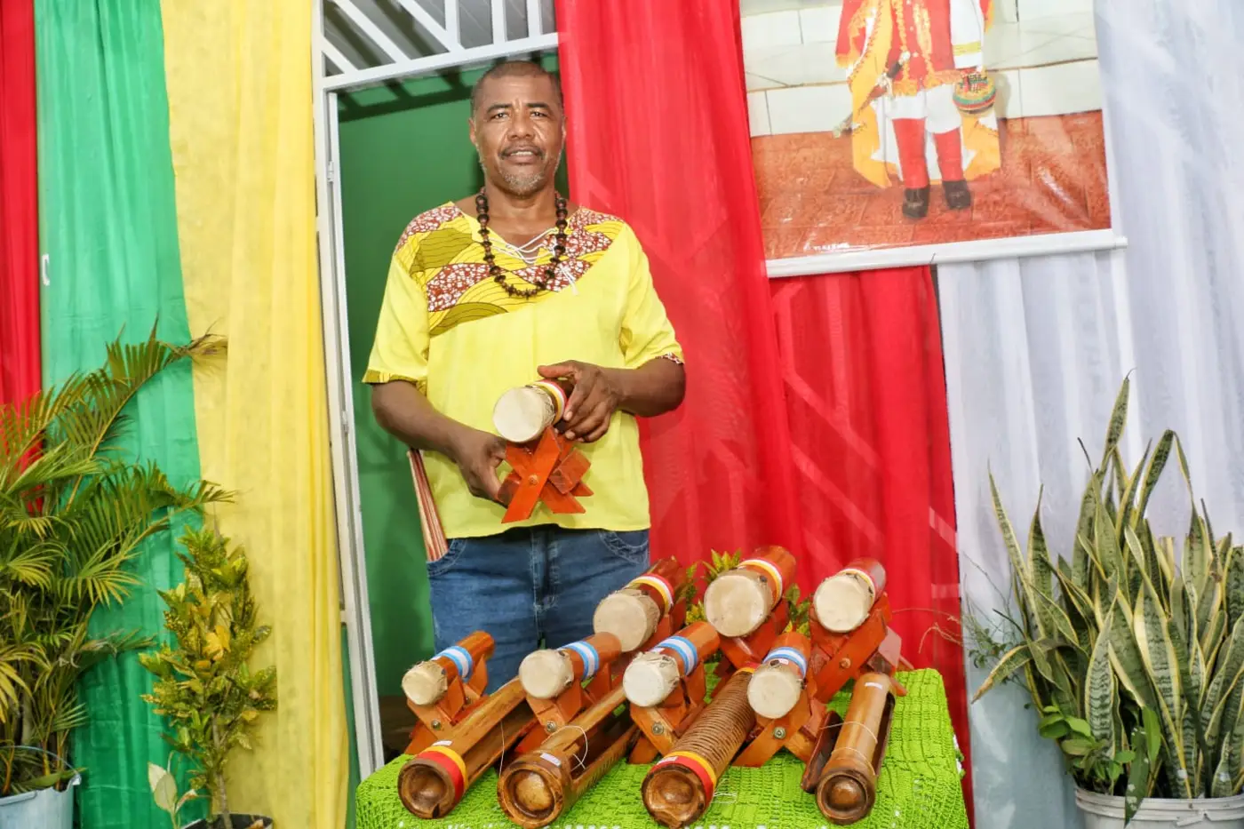 Luiz Fernando Pinto, o Gavião, cresceu no Mazagão Velho, participando dos festejos da festa de São Thiago