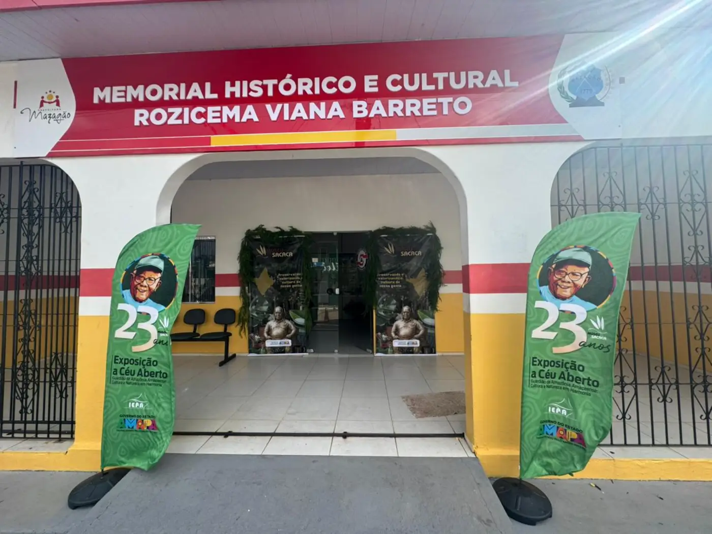 Iniciativa do Governo do Amapá leva exposição itinerante para a festividade de São Tiago