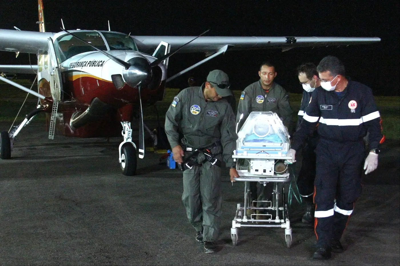 O serviço aeromédico é resultado dos investimentos do Governo do Amapá na saúde