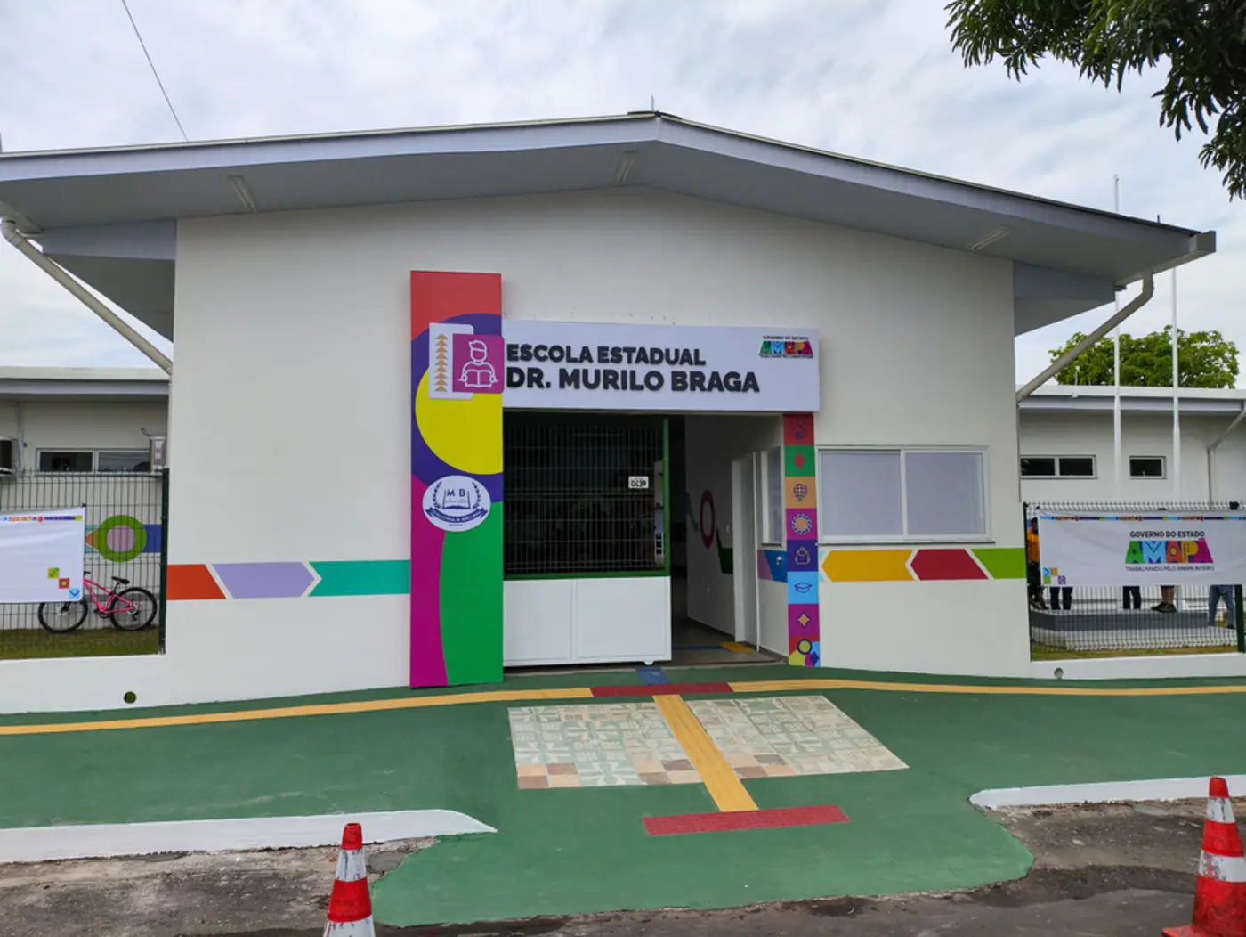 Escola Murilo Braga é a 23ª entrega do Governo do Amapá, e a segunda no município de Mazagão
