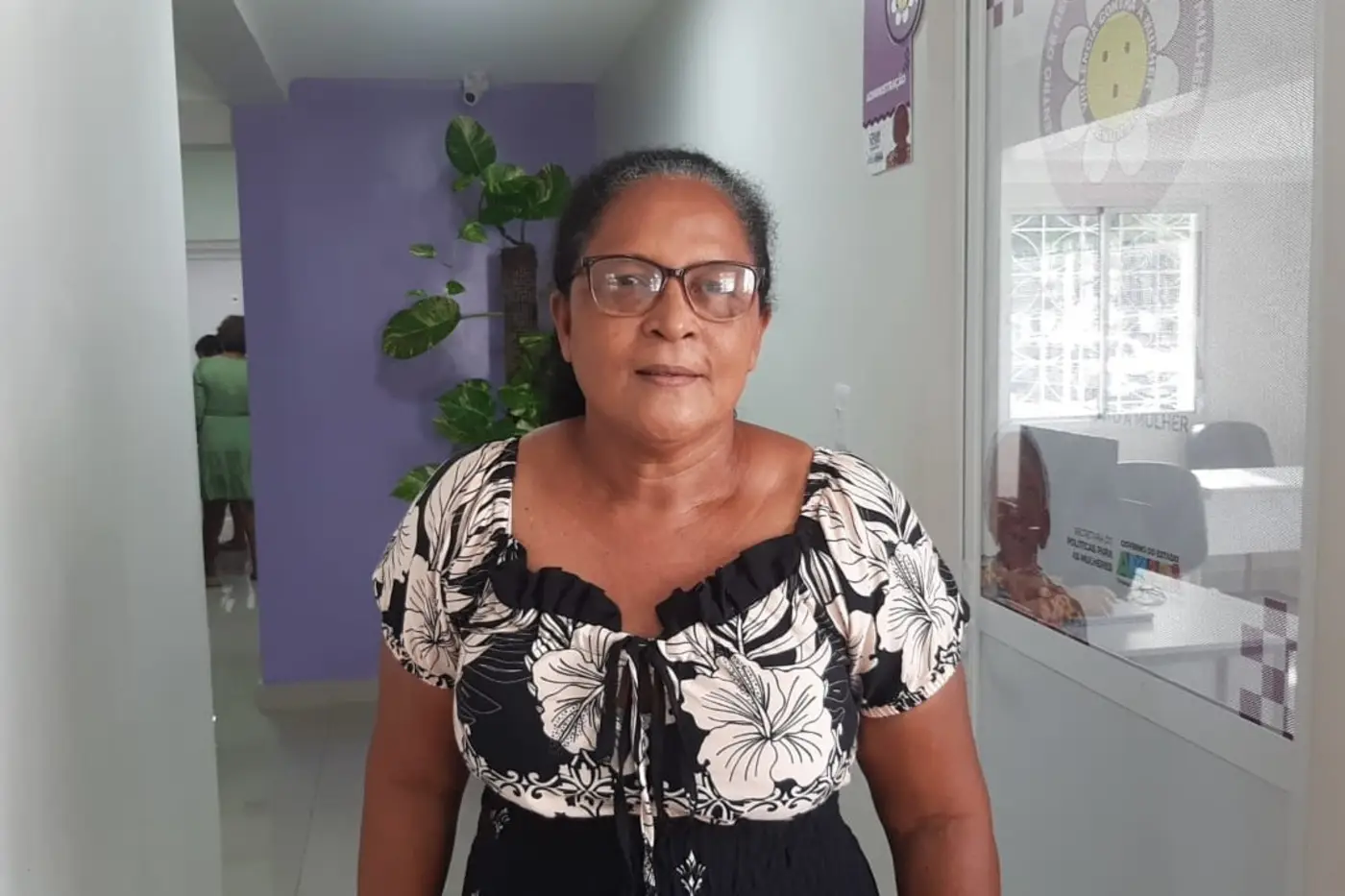 Janete Oliveira, de 57 anos, se sente acolhida pelo local