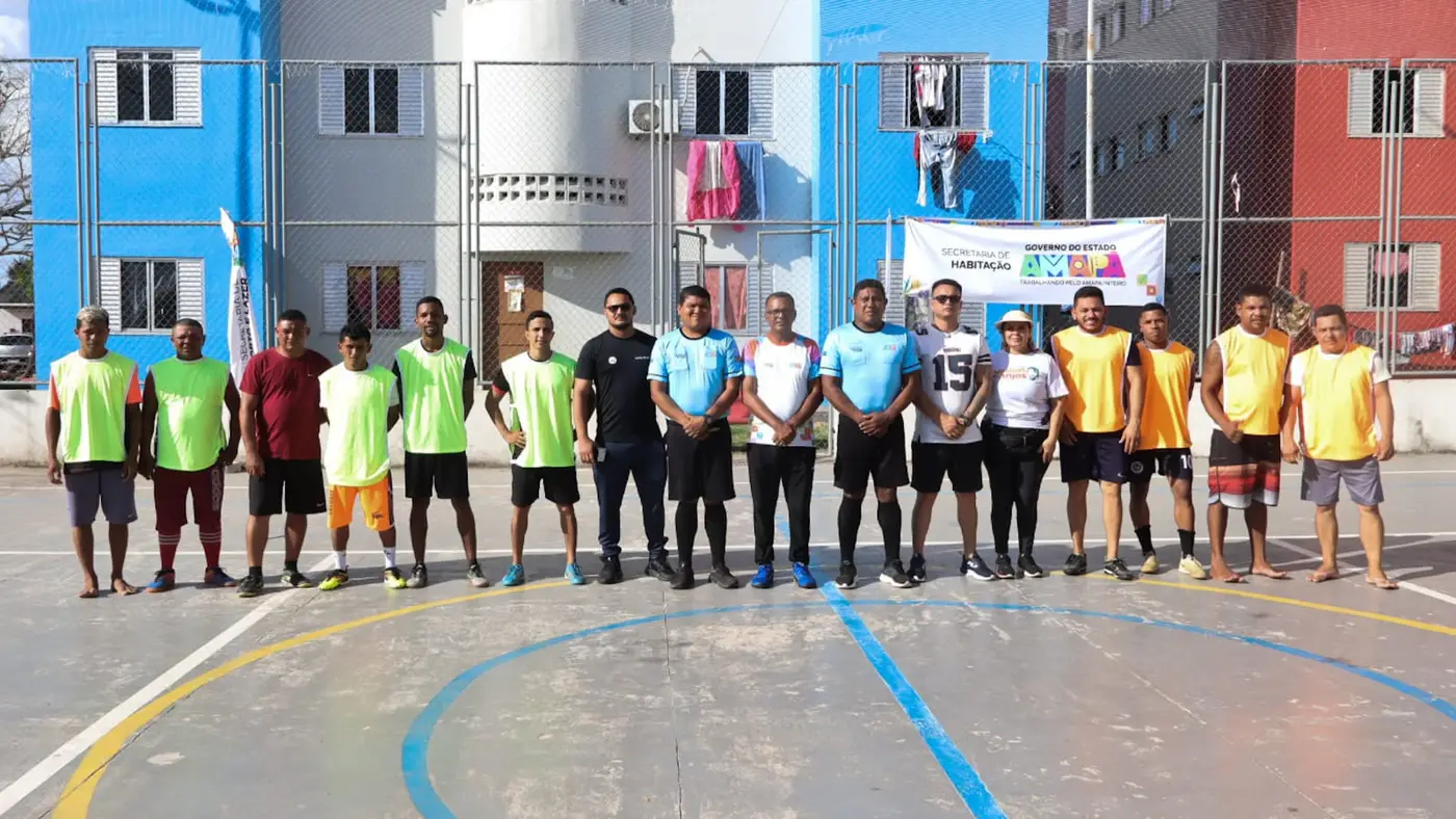"Meu Pai é Show de Bola", reúne pais e moradores dos residenciais Nelson dos Anjos, Macapaba, Vila dos Oliveiras e Miracema., em Macapá