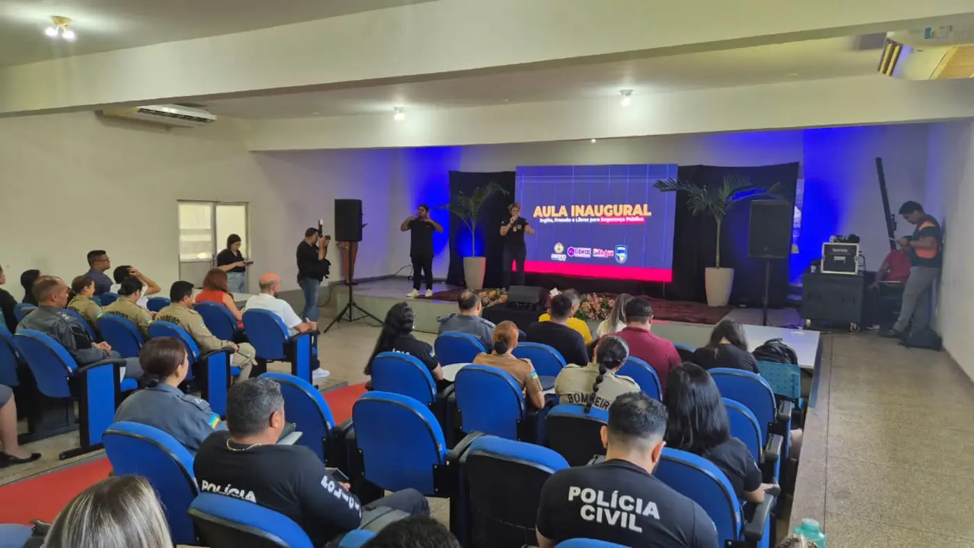 Aula inaugural aconteceu no auditório a Pró-Reitoria de Extensão e Ações Comunitárias da Unifap