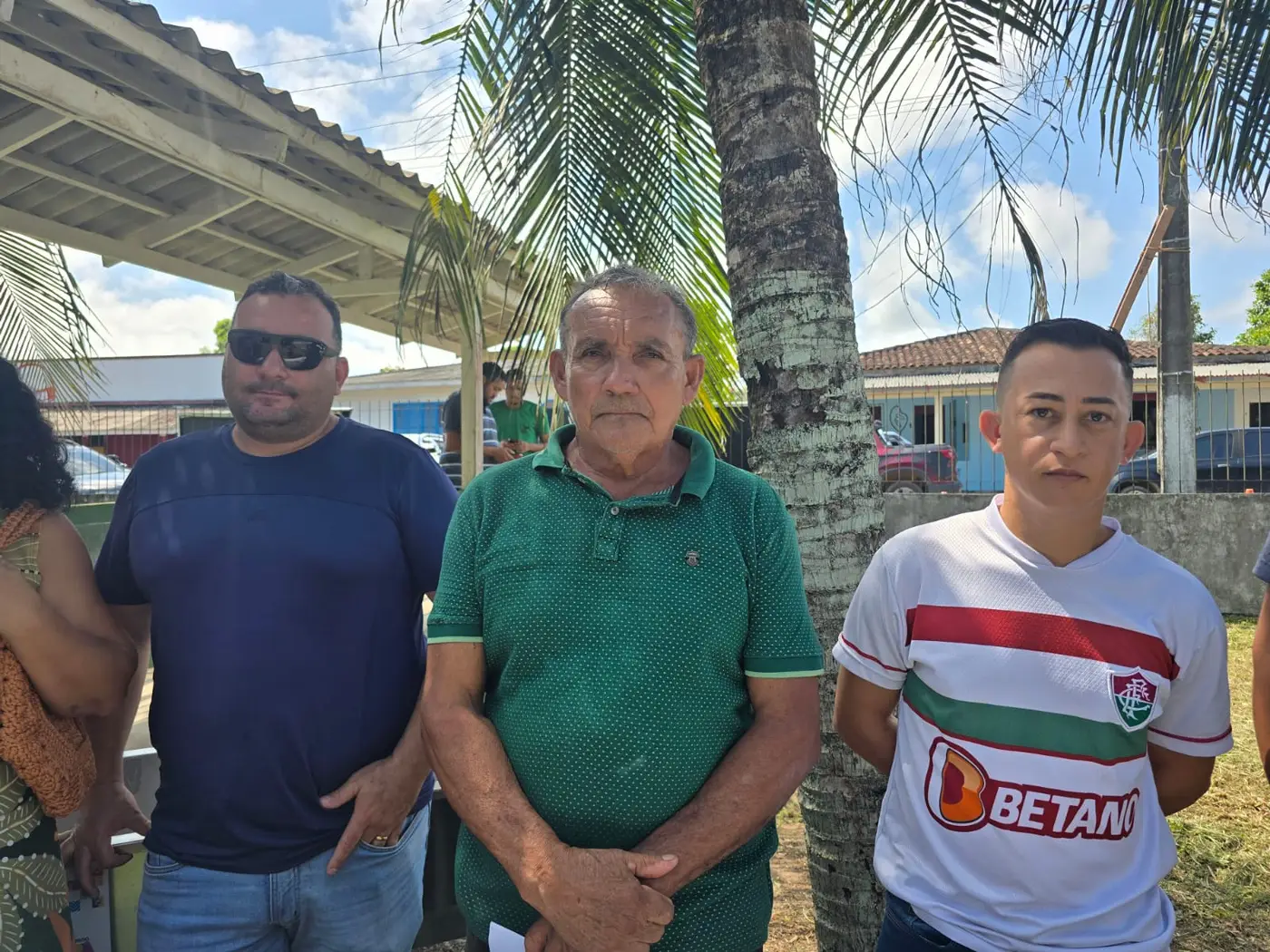 Laércio Tavares celebrou a entrega dos equipamentos nesta quarta-feira, 13