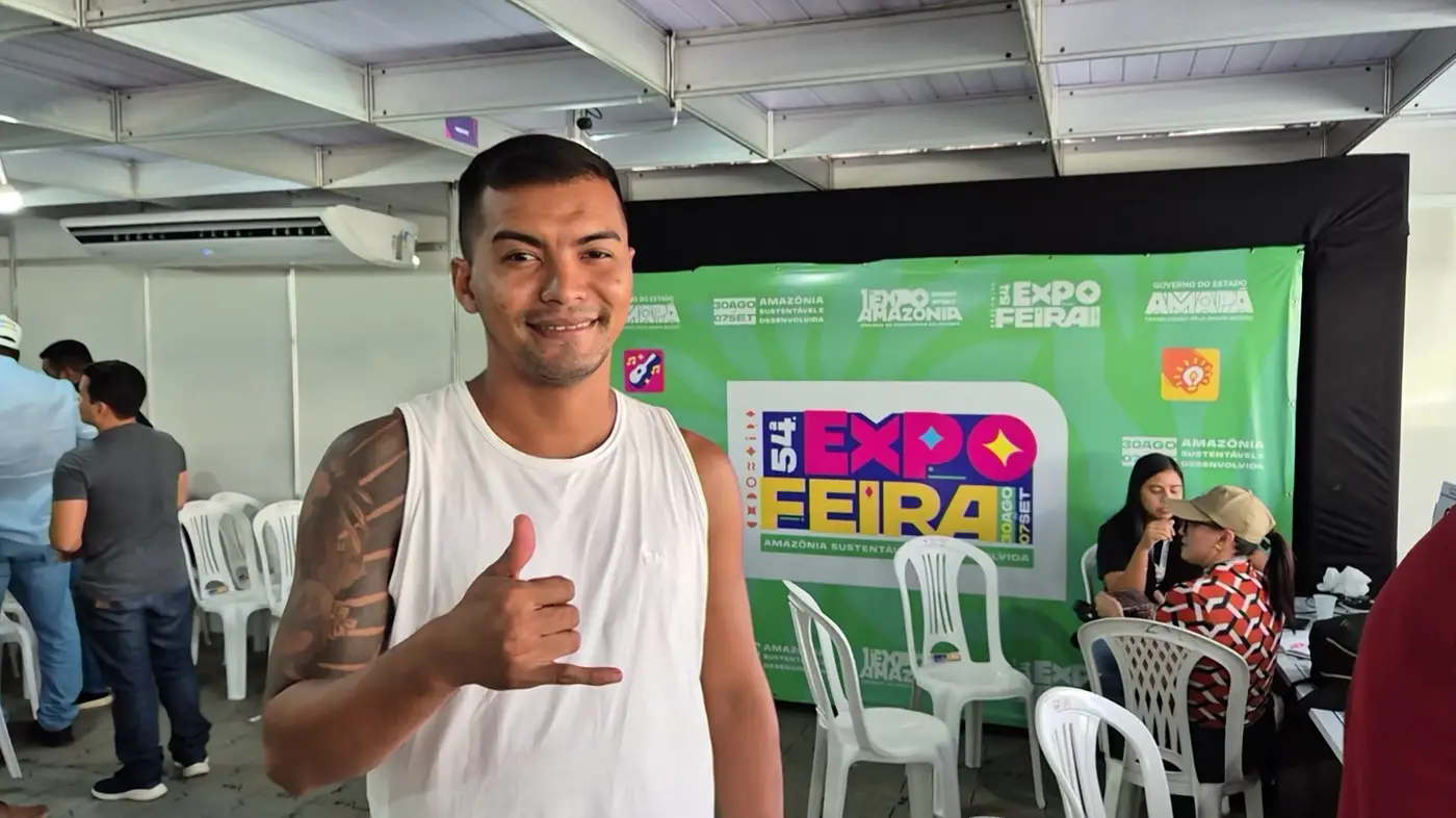Empreendedor Israel Neves, de 27 anos, busca participar de mais uma edição da Expofeira