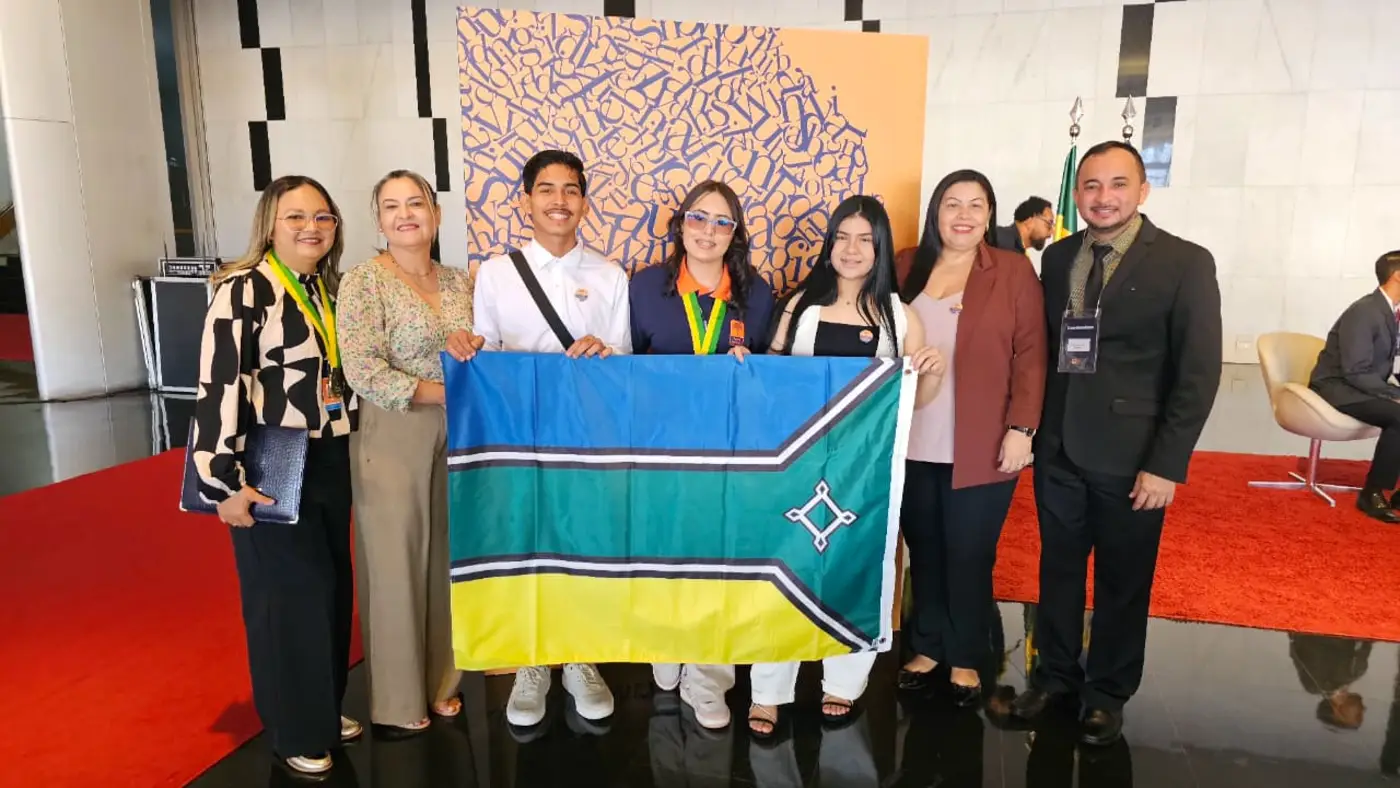 Comitiva do Amapá para o programa Jovem Senador 2025