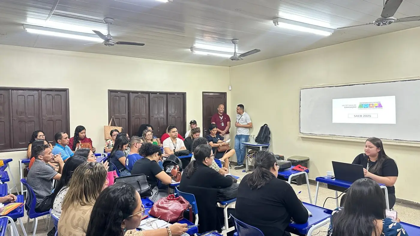 A ‘Central do Saeb’ faz parte do projeto “Bora Fazer o Saeb, Mano”