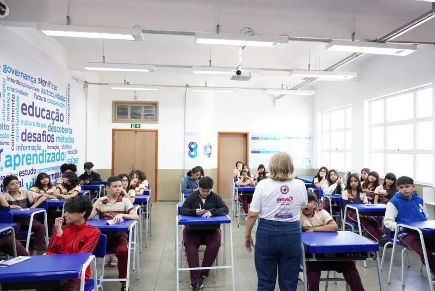 Turma da Escola Estadual Barão do Rio Branco