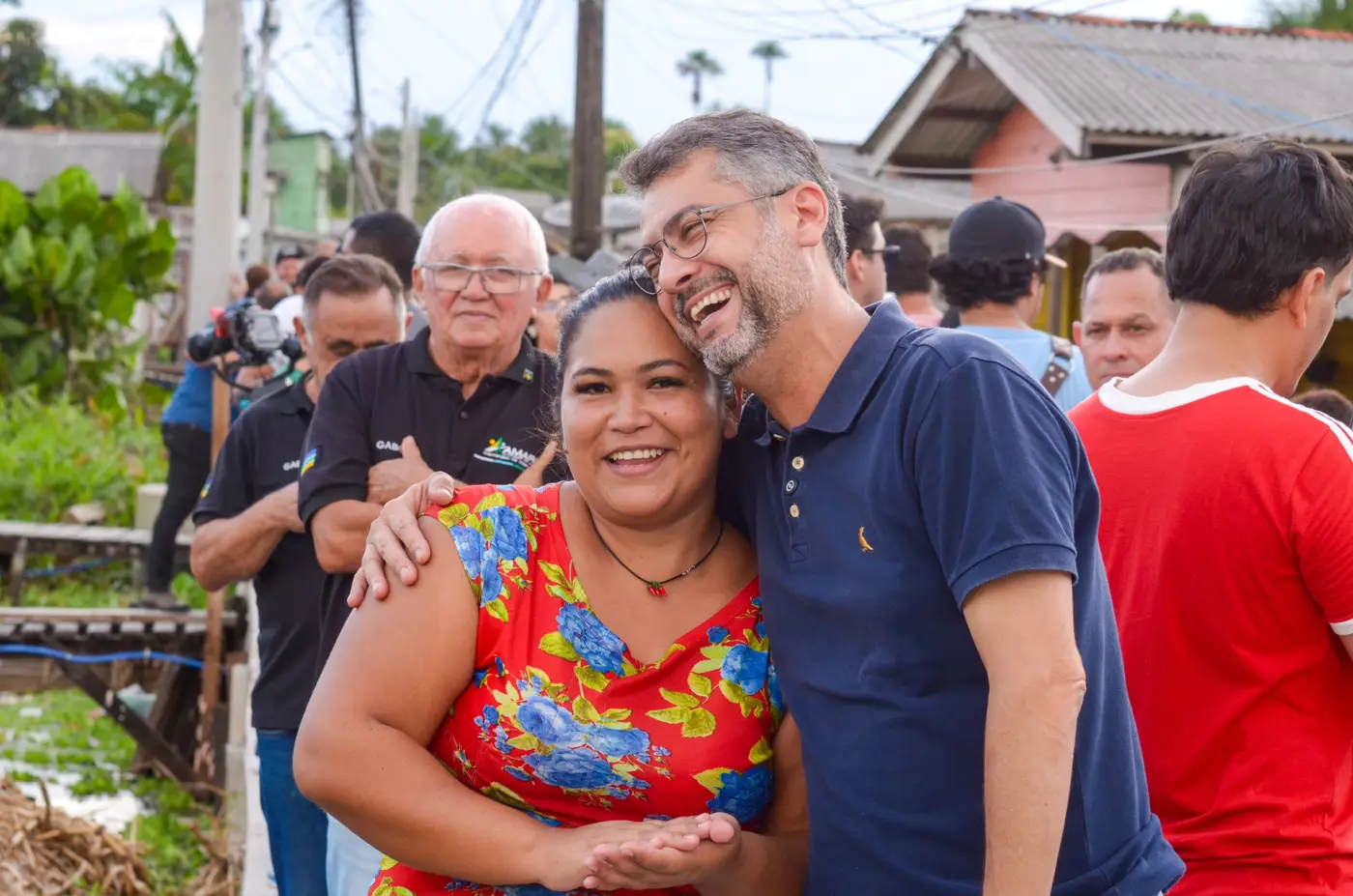 Moradores do bairro Congós agradeceram ao governador Clécio Luís pelo projeto Ponte Firme