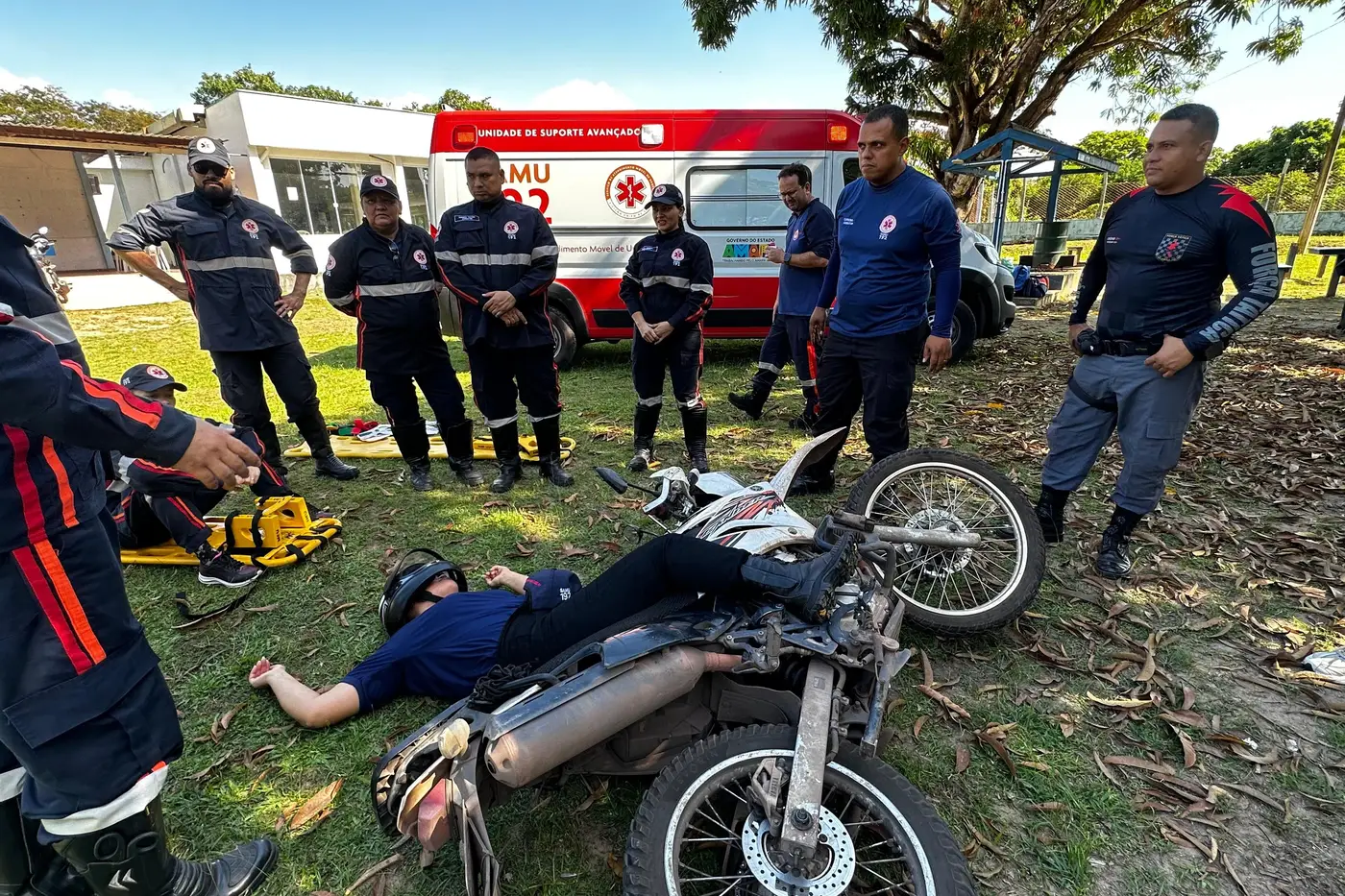 Capcitação reuniu profissionais que atuam diretamente na assistência pré-hospitalar