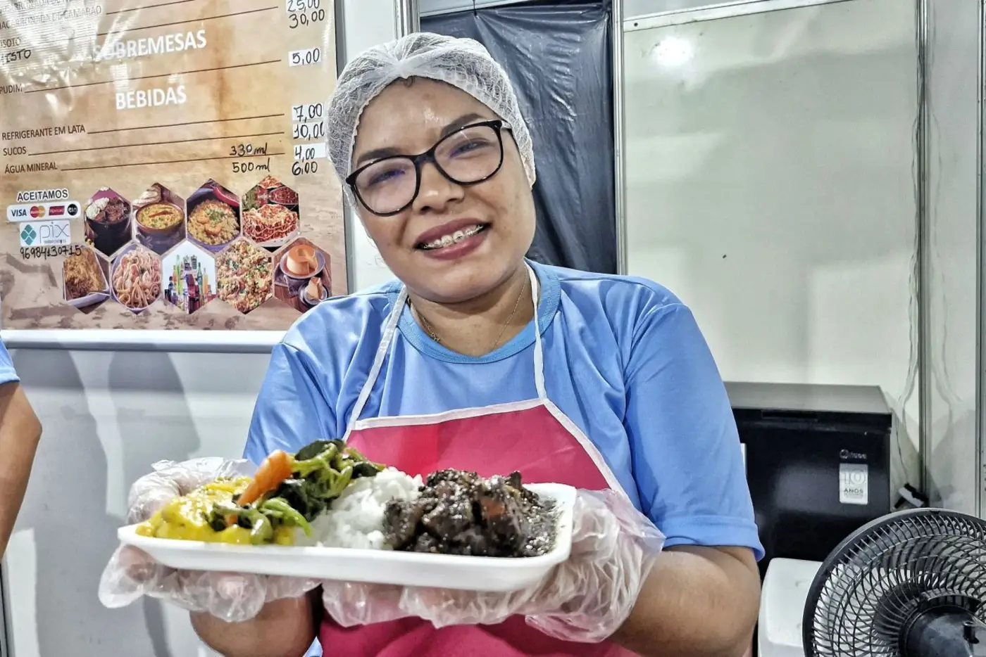 Uma boa base alimentar durante o dia, permite que o visitante aproveite melhor a culinária regional na 54ª Expofeira do Amapá