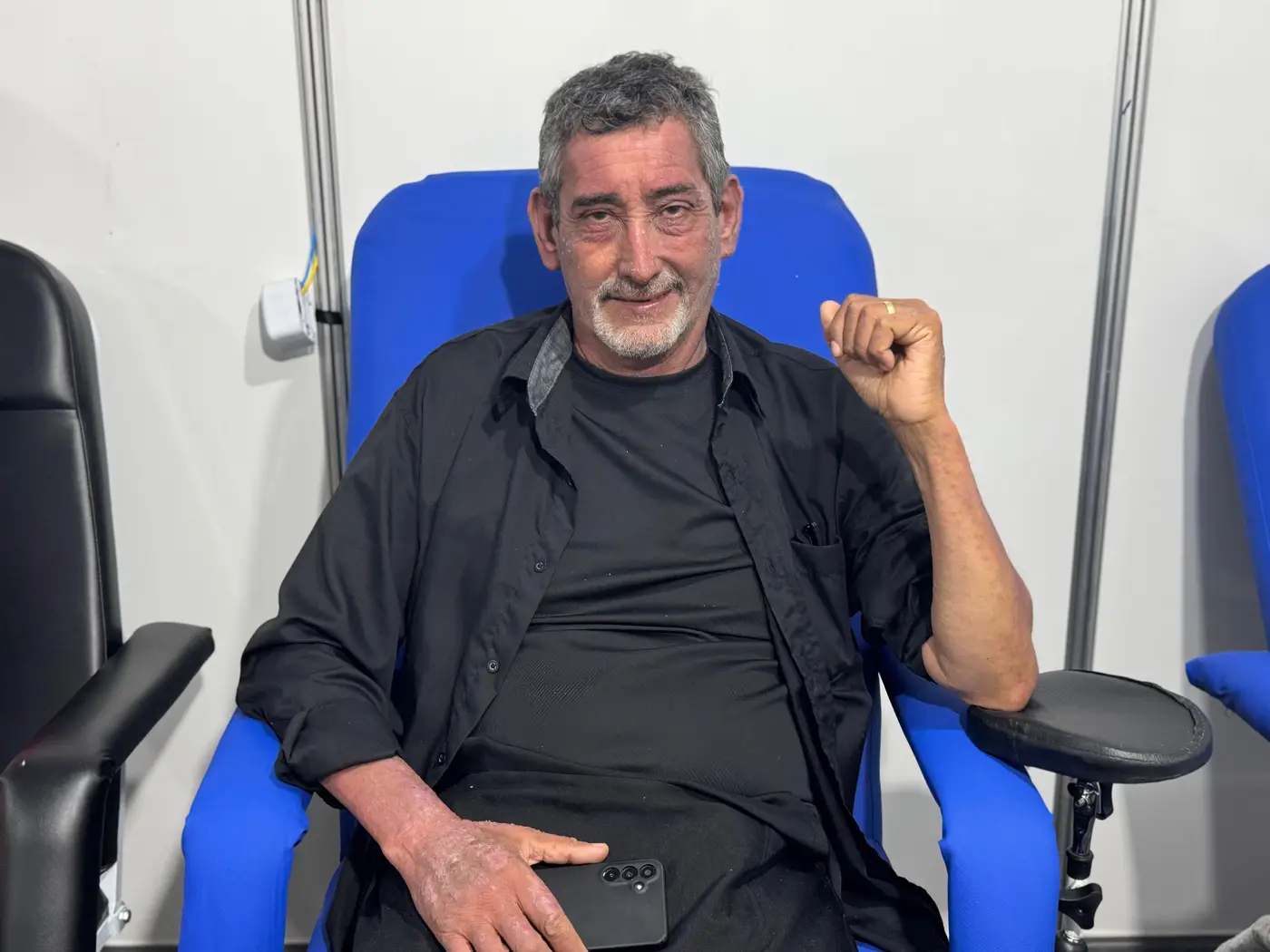Empreendedor Carlos Eduardo, que veio de Goiânia participar da 54ª Expofeira do Amapá