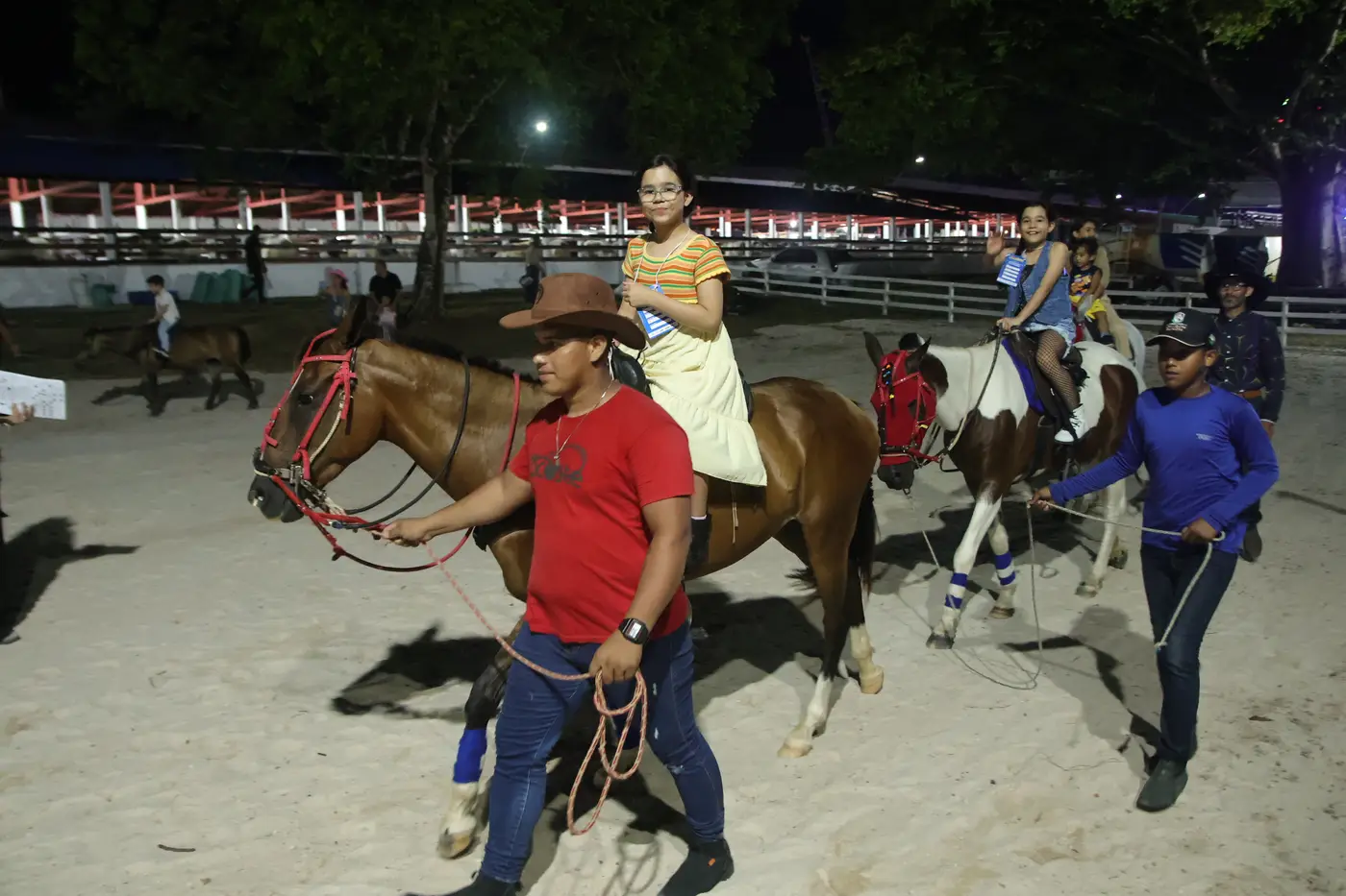Espaço está localizado atras dos estábulos, no Parque de Exposições da Fazendinha