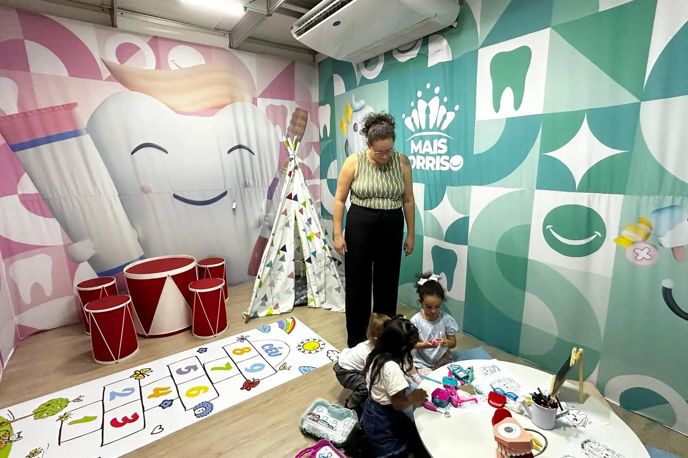 Famílias se divertem com a programação do Mais Sorriso na 54ª Expofeira do Amapá