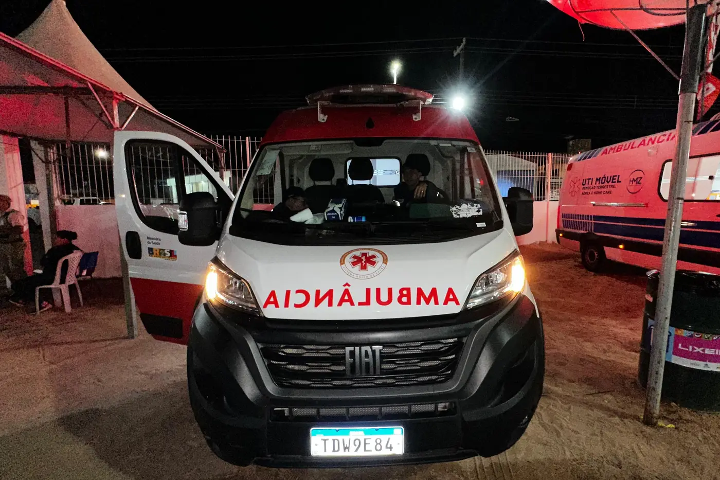 Samu tem garantido respostas rápidas às ocorrências registradas na 54ª Expofeira do Amapá