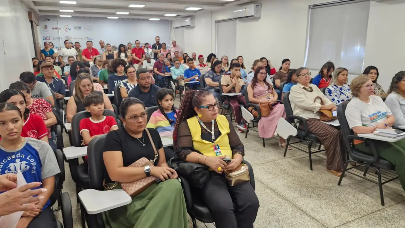 O lançamento aconteceu na Secretaria de Estado da Educação