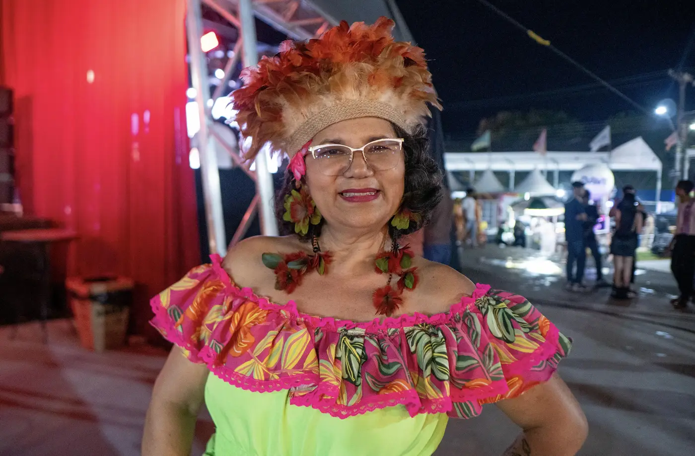 Dançarina e idealizadora do grupo Samaúmas, Ana Claudia Azevedo