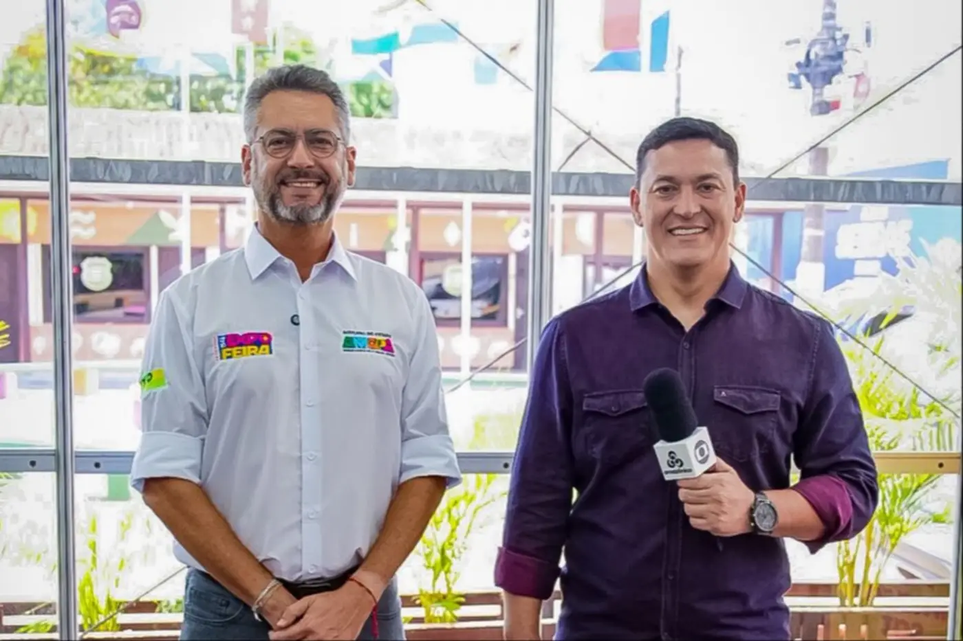 Governador Clécio Luís, em entrevista neste sábado, 6, sobre a 54ª Expofeira