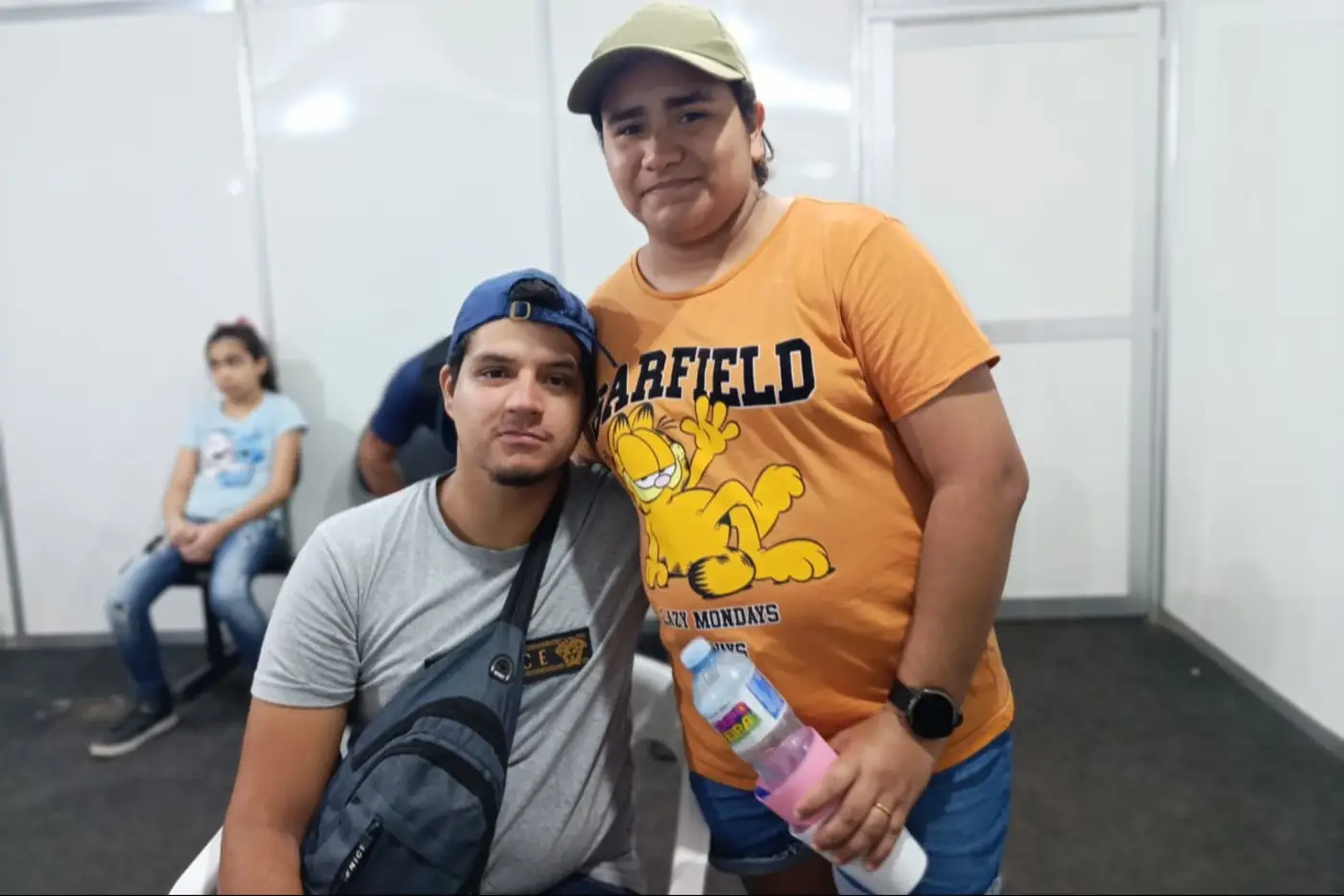 Ana Carolina e seu esposo Mateus Gonçalves agraderam o atendimento rápido durante uma crise de asma dele