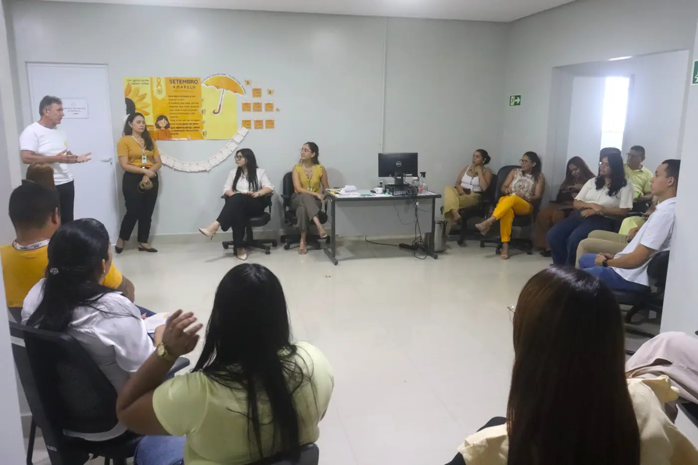 Campanha especial do Setembro Amarelo voltada para os colaboradores da Fundação de Saúde