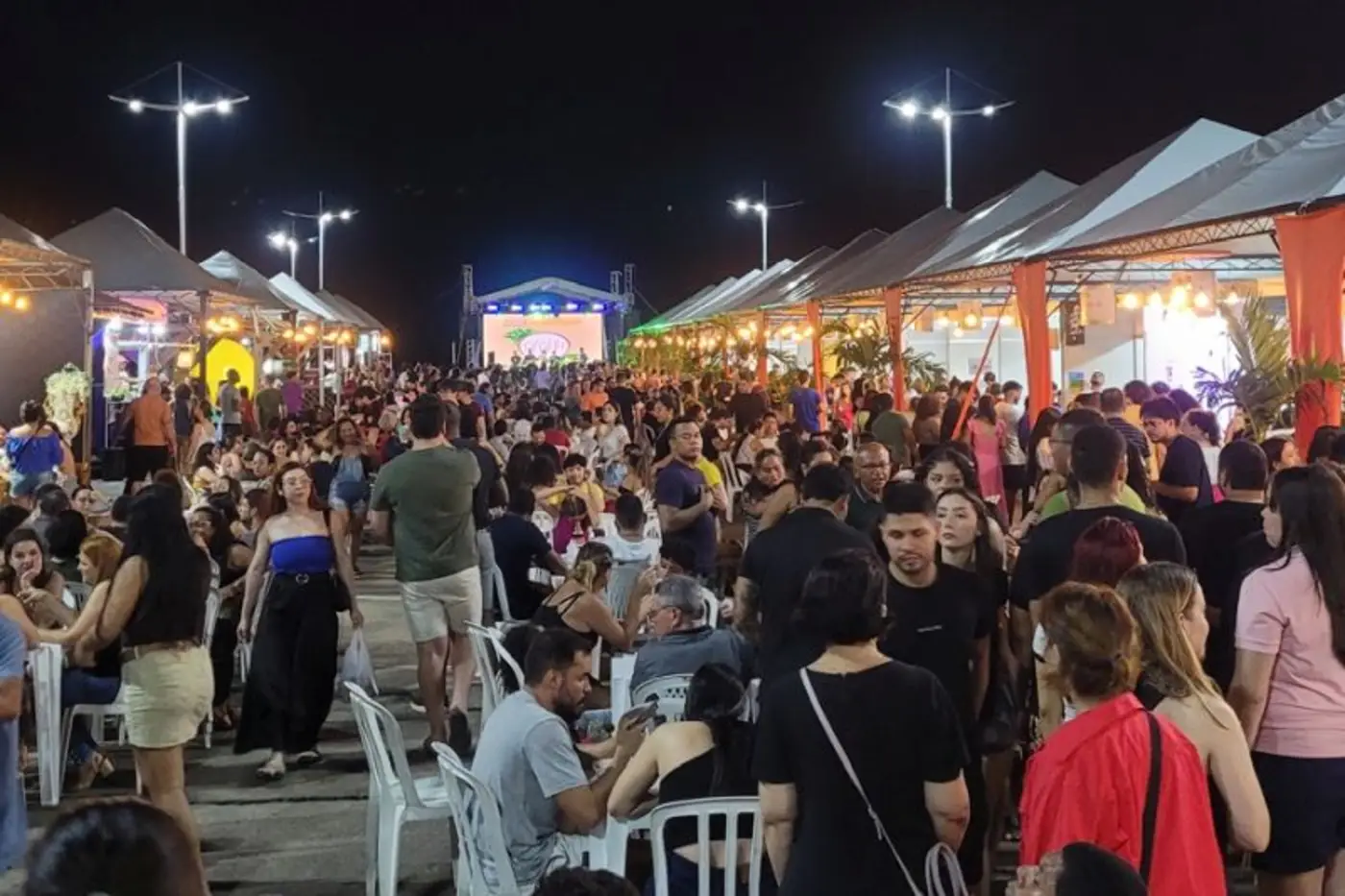 Cerca de 40 restaurantes vão participar da área gastronômica