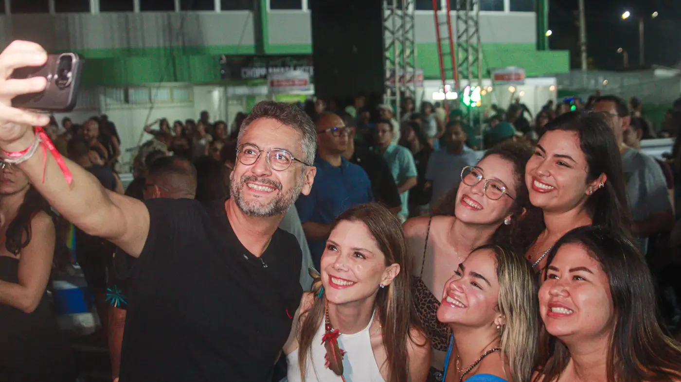 Governador Clécio Luís e a primeira-dama Priscilla Flores celebram o sucesso do Festival Equinócio com o público
