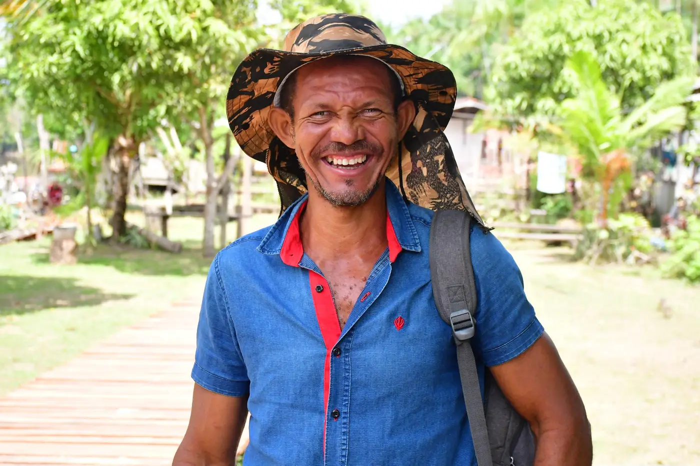 Jucivaldo Silva da Silva, morador do Alto Pirativa