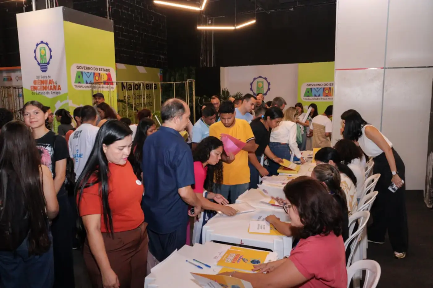 Estudantes demonstraram habilidade e criatividade nos projetos apresentados na XIII Feceap