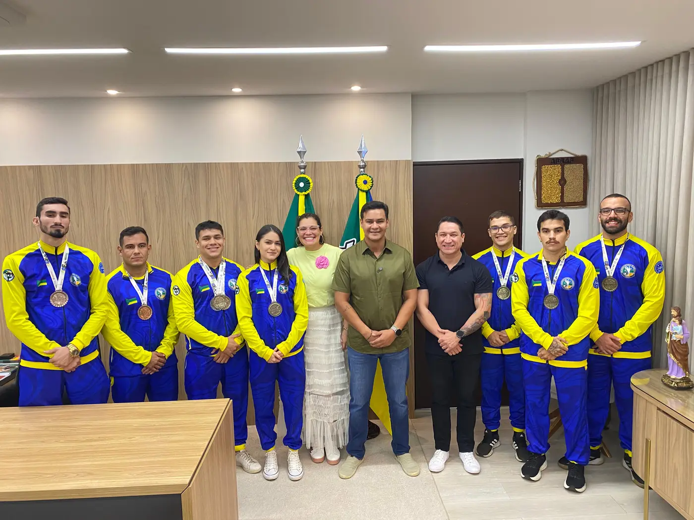 Formada por sete atletas, a equipe do Amapá de Kickboxing conquistou nove medalhas, sendo 6 de ouro, uma de prata e duas de bronze