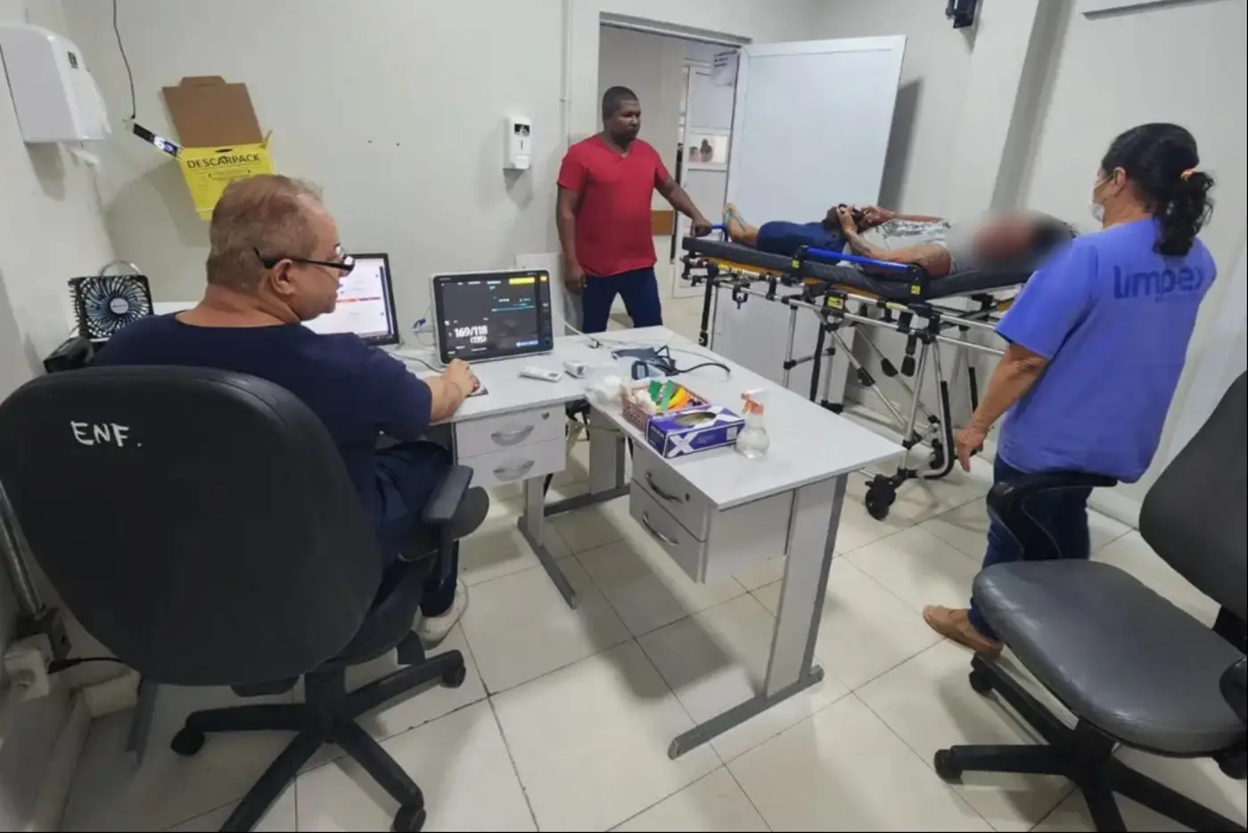 Governo do Amapá segue no HE o Protocolo de Manchester, sistema internacional que classifica os atendimentos por cores