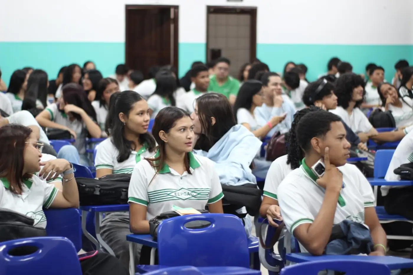 Palestra reuniu alunos no auditório 1 da unidade de ensino, no Centro de Macapá