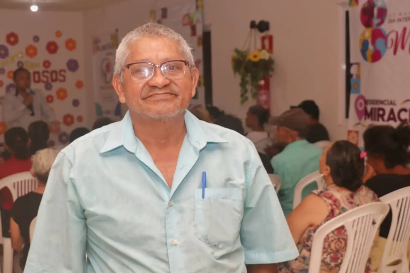 Claudionor Perdigão, de 70 anos