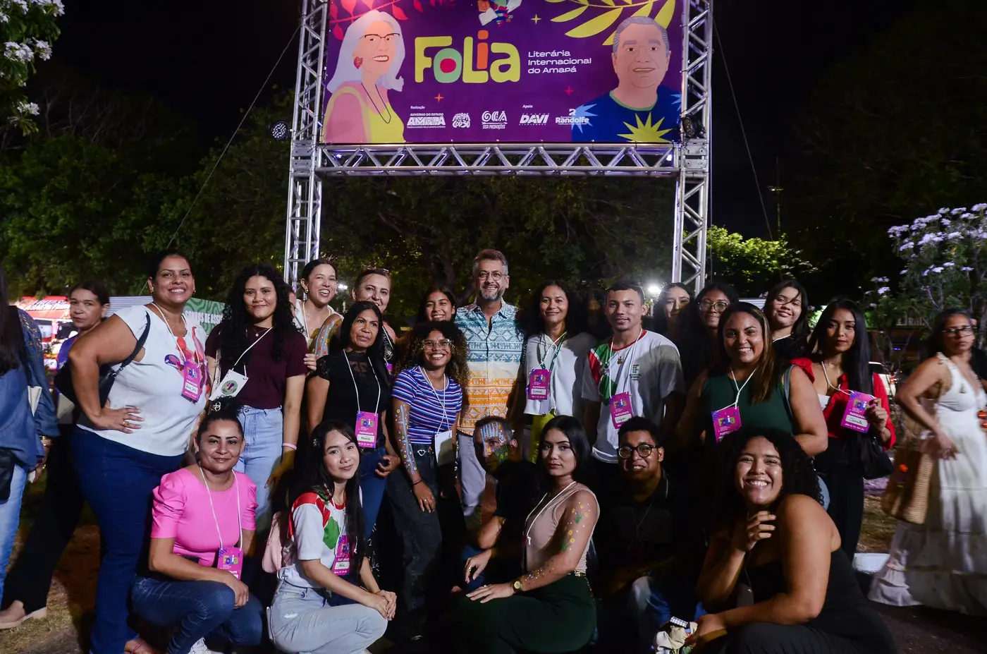 Governador Clécio Luís participa da Folia Literária Internacional do Amapá que chega à 3ª edição, no Parque do Forte