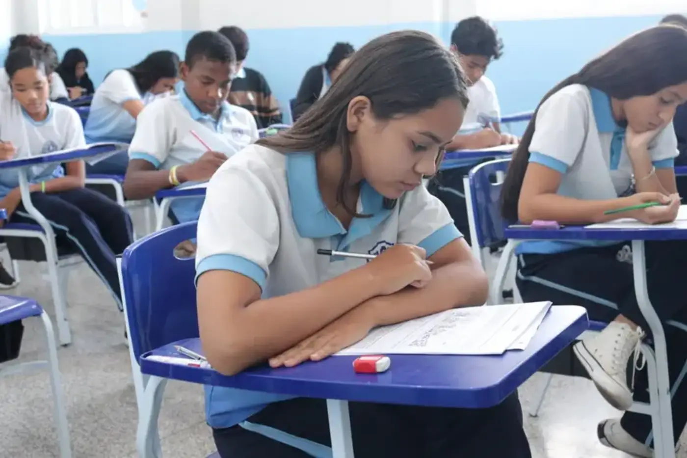 Mais de 24 mil estudantes da rede pública participaram do simulado inédito realizado em setembro deste ano